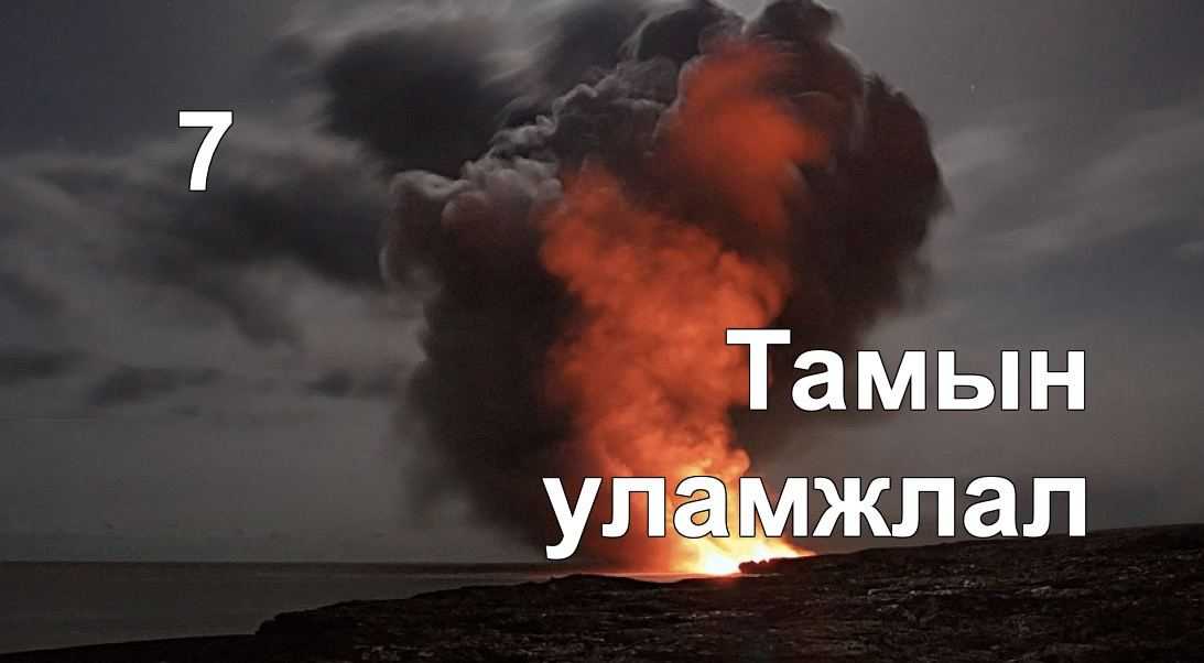 Тамын тухай 7